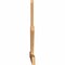 Ekena Millwork Saratoga Timber Gable Bracket, Western Red Cedar, 72"W x 33"H x 1 1/2"D x 3 1/2"F, 11/12 Pitch GBW072X33X0204SAR00SWR - alternate 3